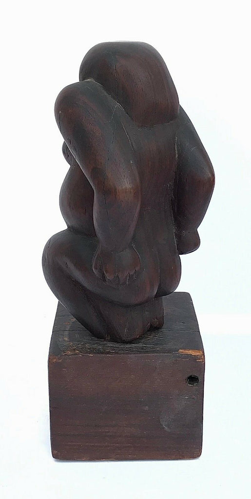 Lily Landis Rosewood Sculpture in the style of Jose De Creeft ,Mid Century - MissionGallery