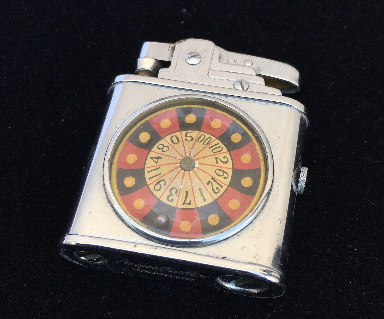 Vintage Japan Roulette Lighter by 