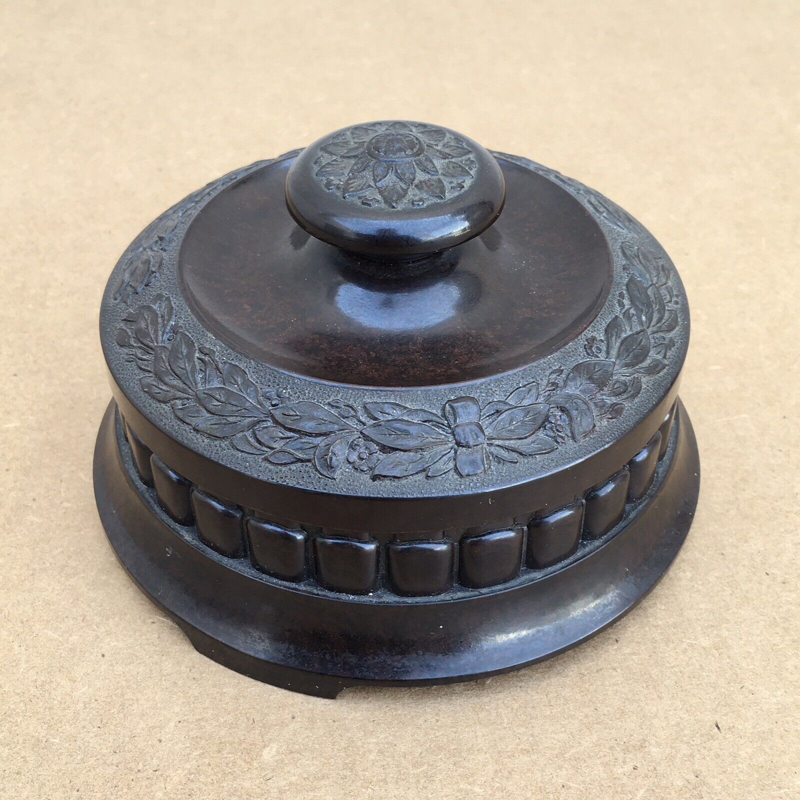 bakelite tobacco jar Antique Colt Firearms The Jarette Coltrock Tobacco Jar c. 1929 – Mission Gallery Antiques bakelite tobacco jar Antique Colt Firearms The Jarette Coltrock Tobacco Jar c. 1929 – Mission Gallery Antiques