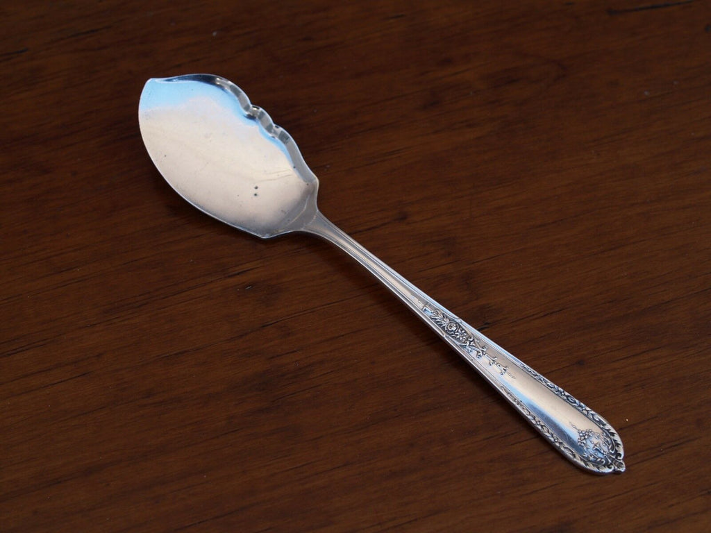 Alvin Della Robia Sterling Silver Jelly Spreader, no mono - MissionGallery