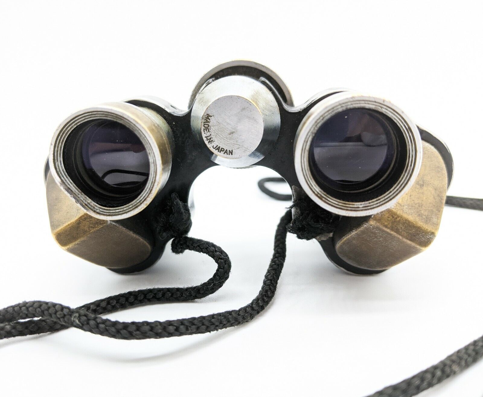 Post WWII Era Japanese Miniature Binoculars, Plum Coated