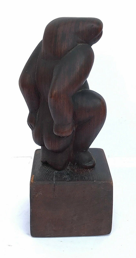 Lily Landis Rosewood Sculpture in the style of Jose De Creeft ,Mid Century - MissionGallery