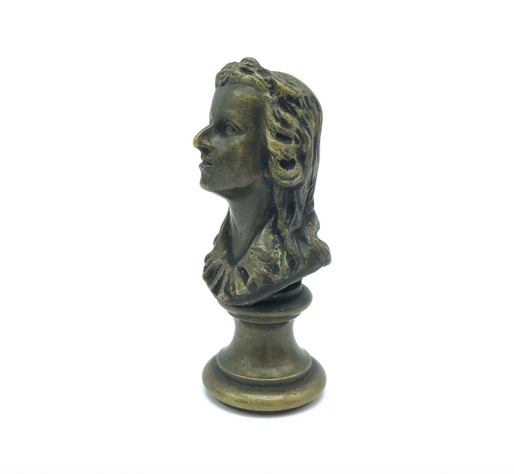Antique Late 19th C. Bronze Wax Seal of Young Frédéric Chopin - MissionGallery