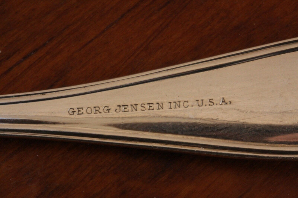 Two George Jensen Inc. Sterling Silver U.S.A. Baby Forks, Rosanne, Luciel - MissionGallery
