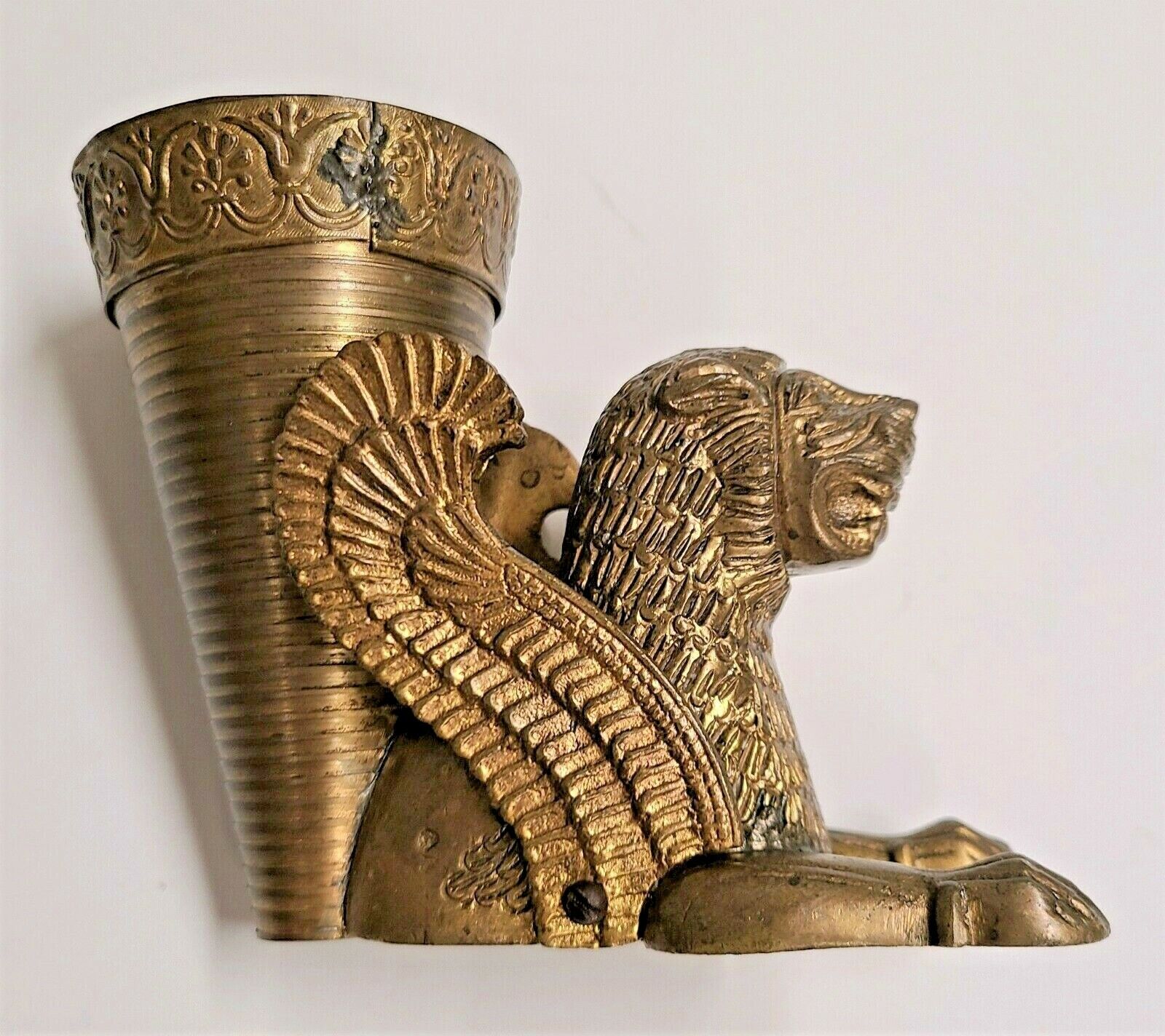 Ur Gold Rhyton Rhyton In The Shape Of A Lions Head