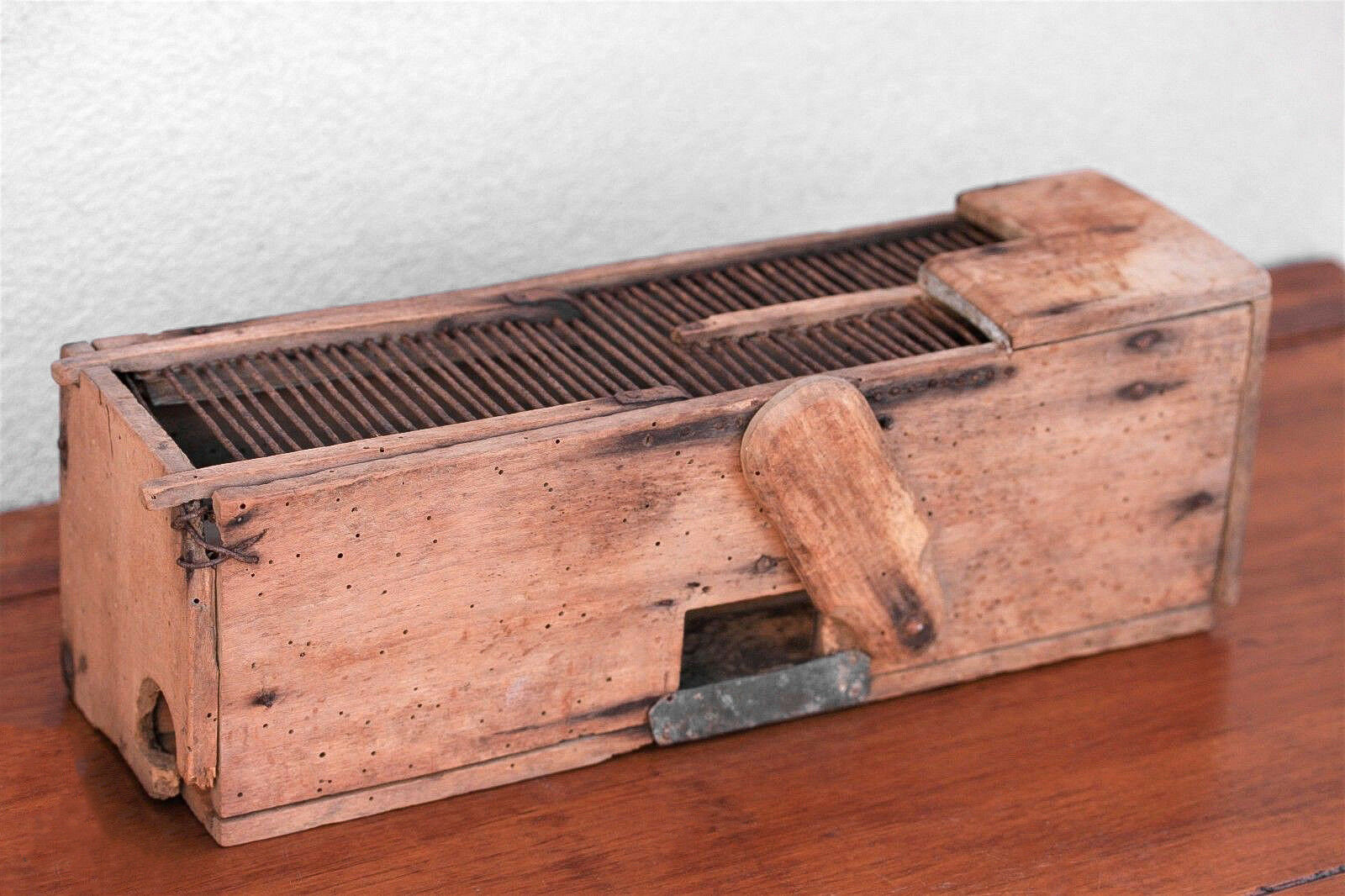 19th Century 2 Handmade Wood & Metal Live Mouse Trap Cage & Penn. Rat –  Mission Gallery Antiques