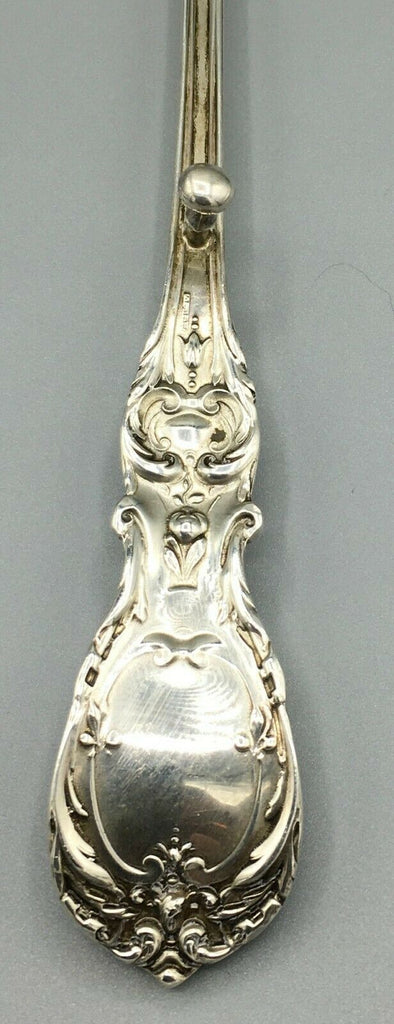 Francis I Sterling Silver Stuffing Spoon Reed & Barton 1907 Large, 14" w/ button - MissionGallery