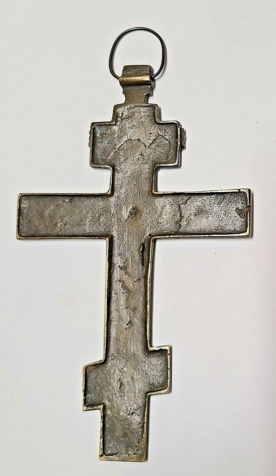 18th c Russian Orthodox Bronze Cross – Mission Gallery Antiques