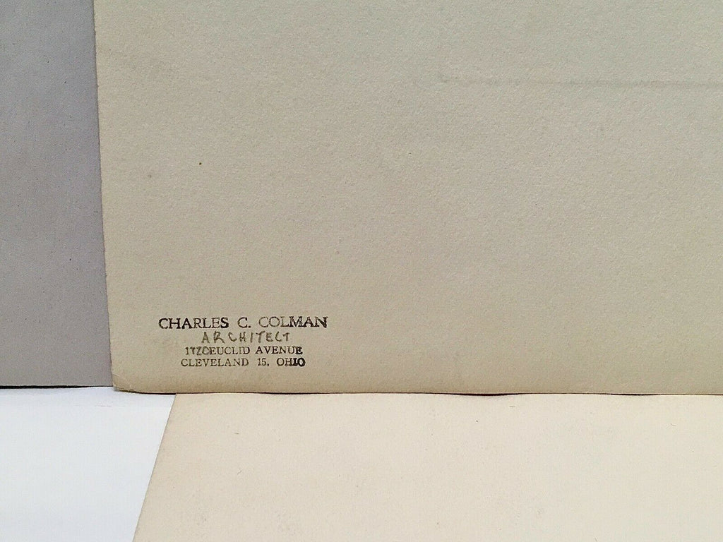 Victor Max Ninon "The Letter" Pochoir Hand Colored Print 1920s Unmounted - MissionGallery