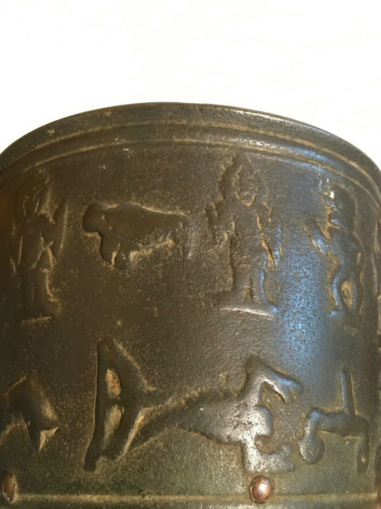 13th - 14th Century Indonesian Bronze Zodiac Beaker / Bowl, Southeast  Asia - MissionGallery