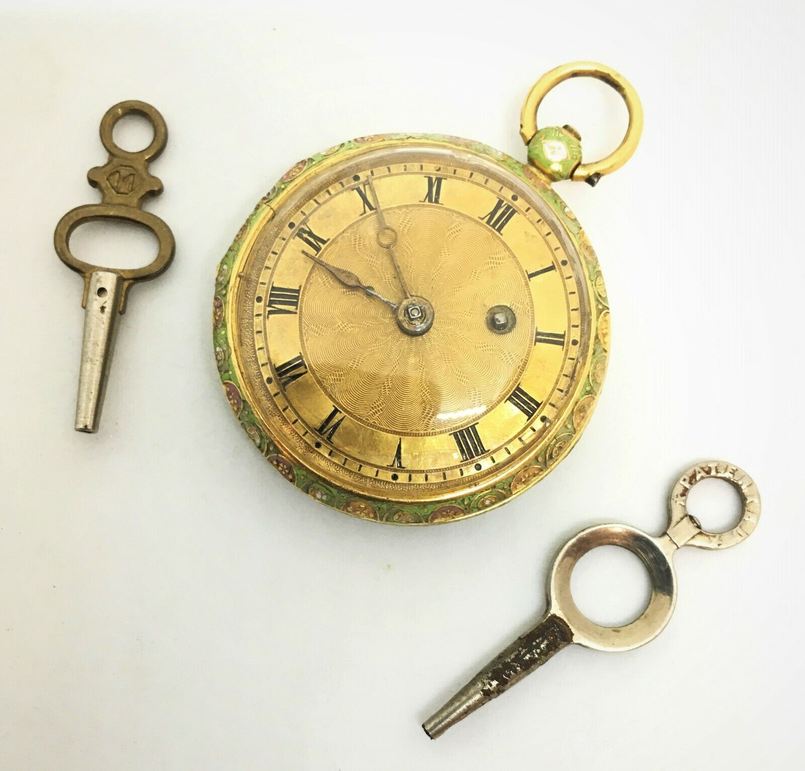 18 carat gold pocket watch clearance
