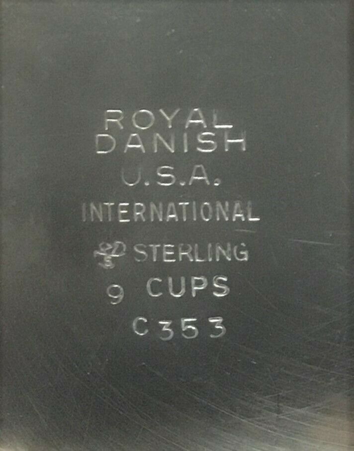 Royal Danish by International  Sterling Tea/Coffee Set With S/P Tray, 2414 g. - MissionGallery