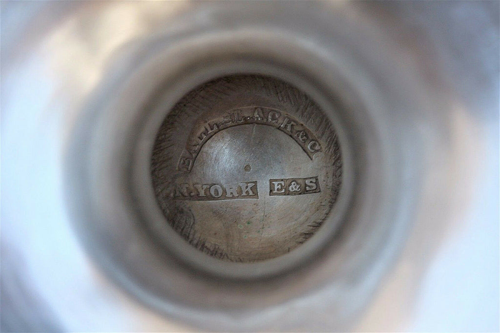 Ball Black & Co. New York, Coin Silver Tea Pot, 1860s  531g Rare - MissionGallery