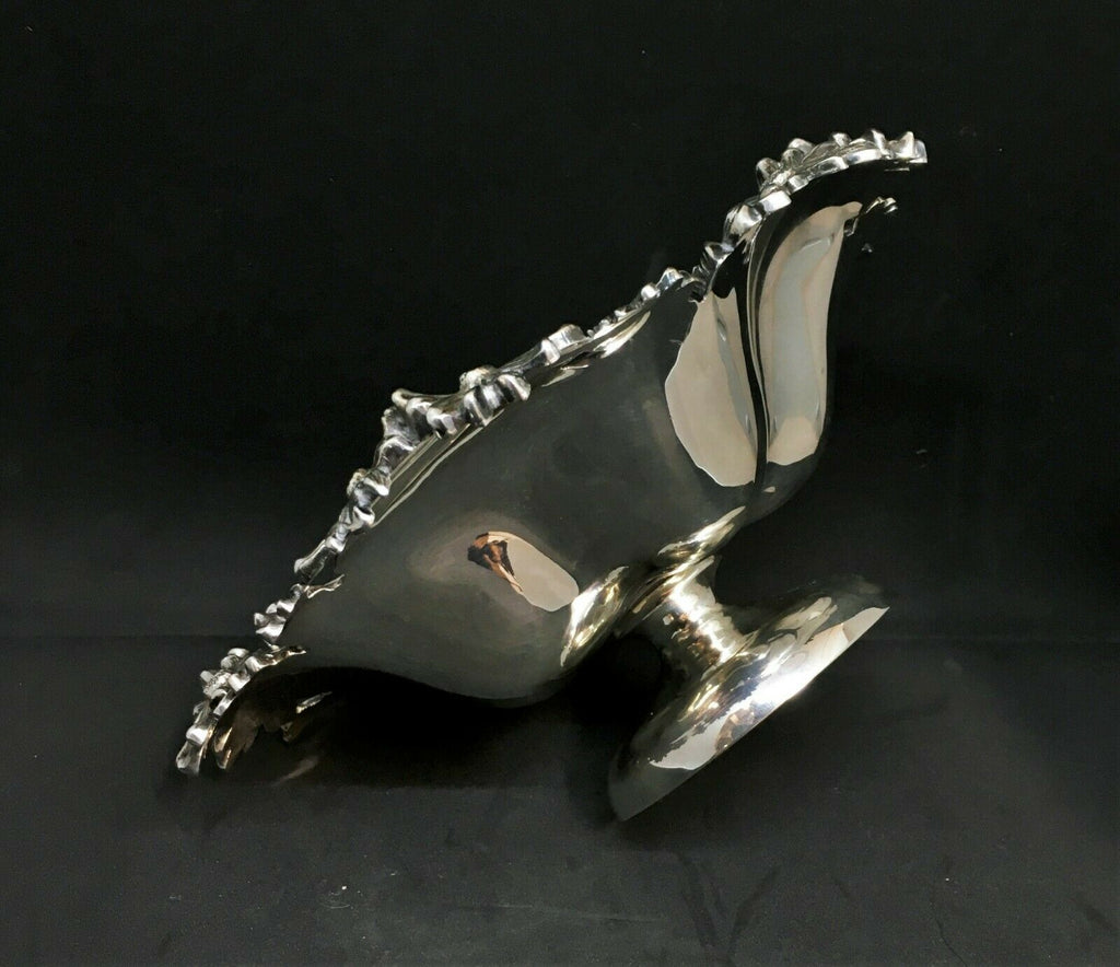 Late 19th c William B. Kerr Sterling Silver Daisy Pattern Dish Art Nouveau, Rare - MissionGallery