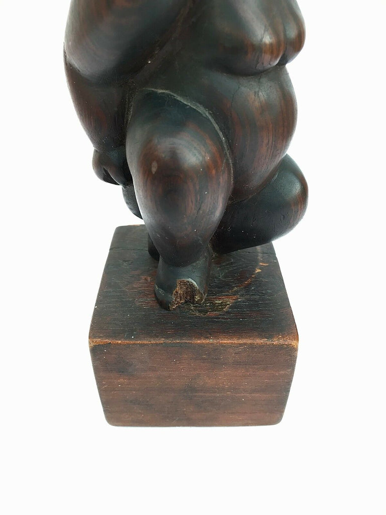 Lily Landis Rosewood Sculpture in the style of Jose De Creeft ,Mid Century - MissionGallery